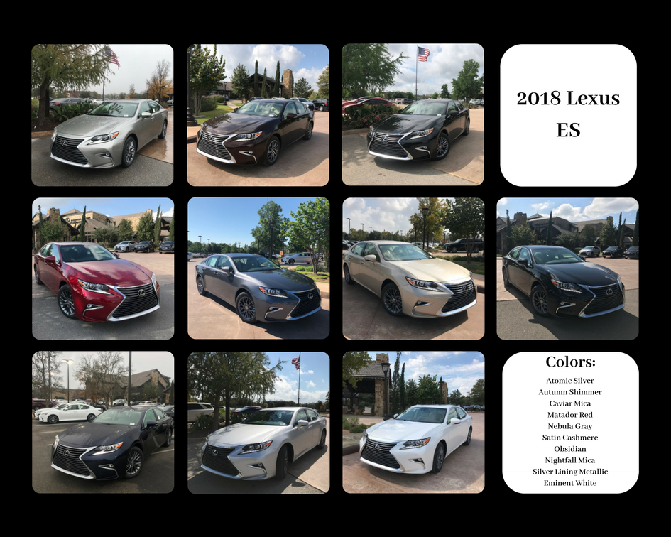 Lexus Interior Color Chart