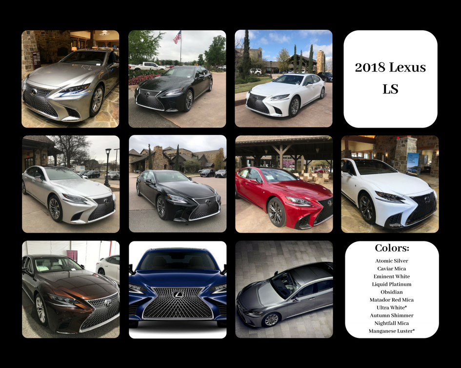 Ultimate Lexus Color Cheatsheet – North Park Lexus at ...